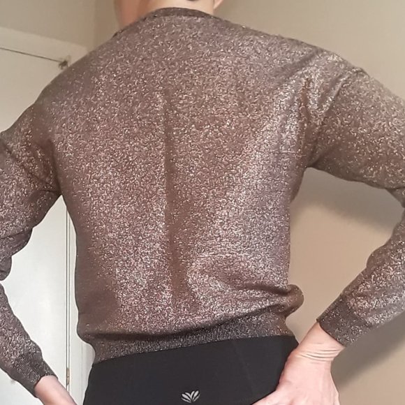 Metallic Copper Jumper/Sweater from Topshop - Picture 3 of 7